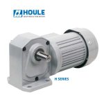 motor giảm tốc trục vuông góc chân đế houle